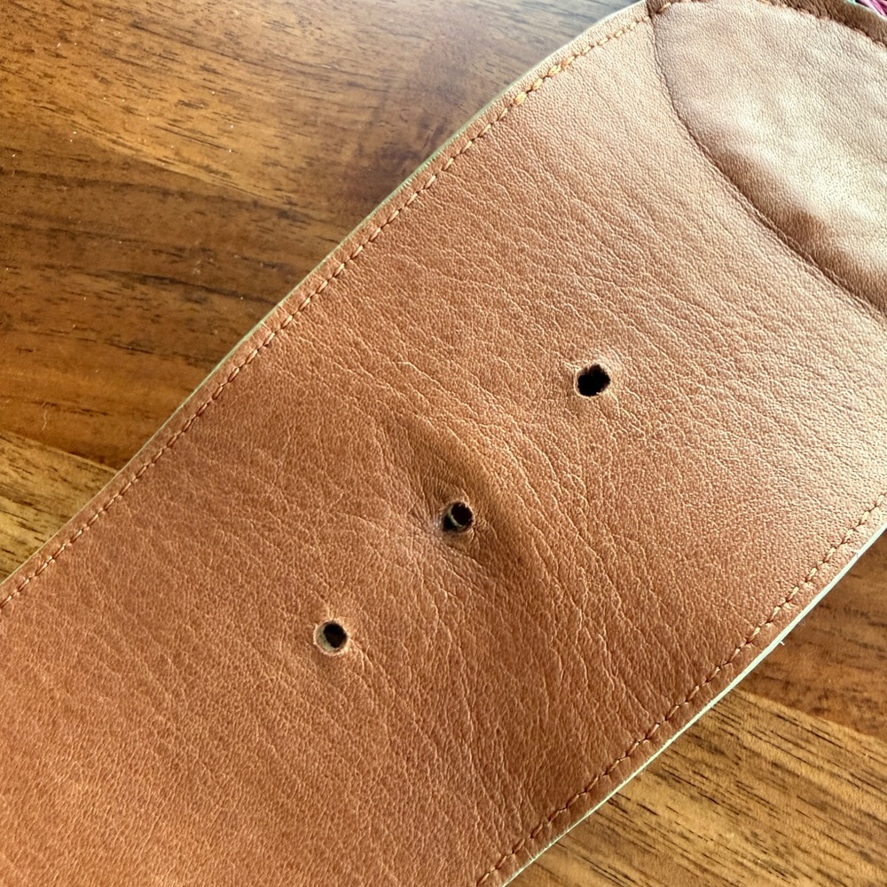Sezane Carlie Belt Vert Multi - Size 90 - Picture 5 of 6